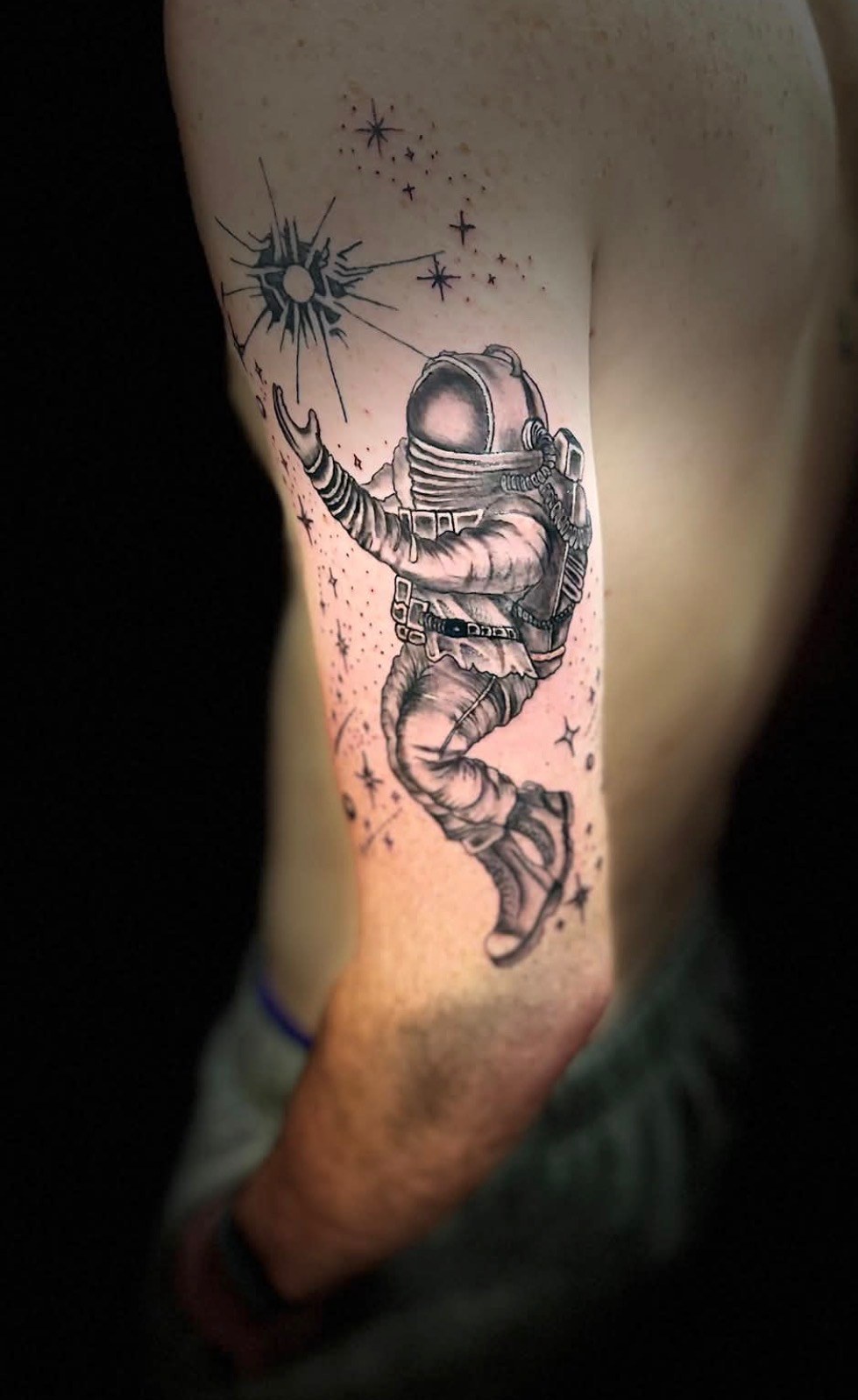 Astronaut tattoo